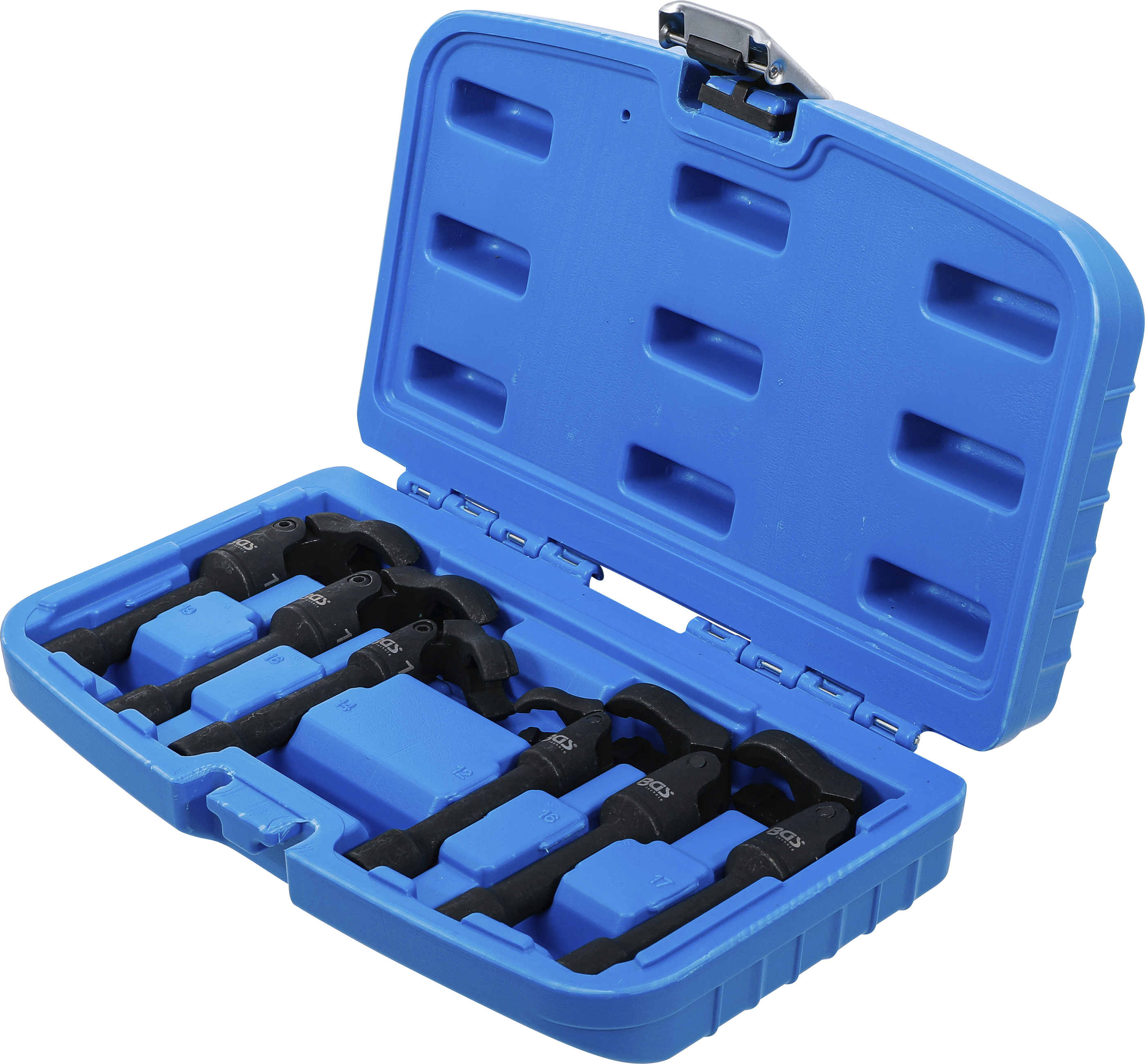 BGS Hahnenfußschlüssel-Satz | Antrieb Innenvierkant 10 mm (3/8") | mit Gelenk | 6-tlg.