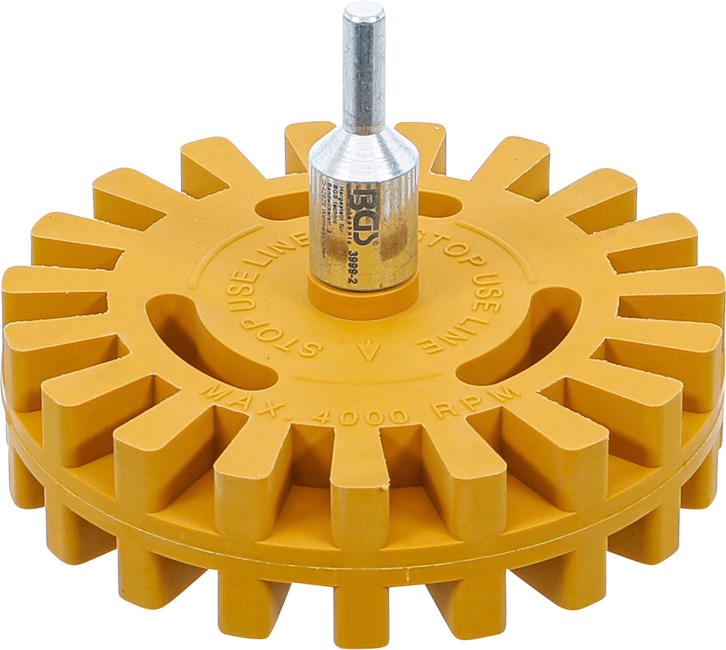 BGS Folienradierer | mit Lamellen | Ø 100 mm