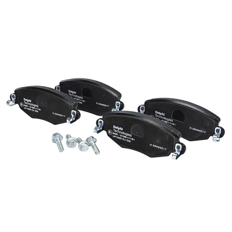 Bremsbelagsatz, Scheibenbremse