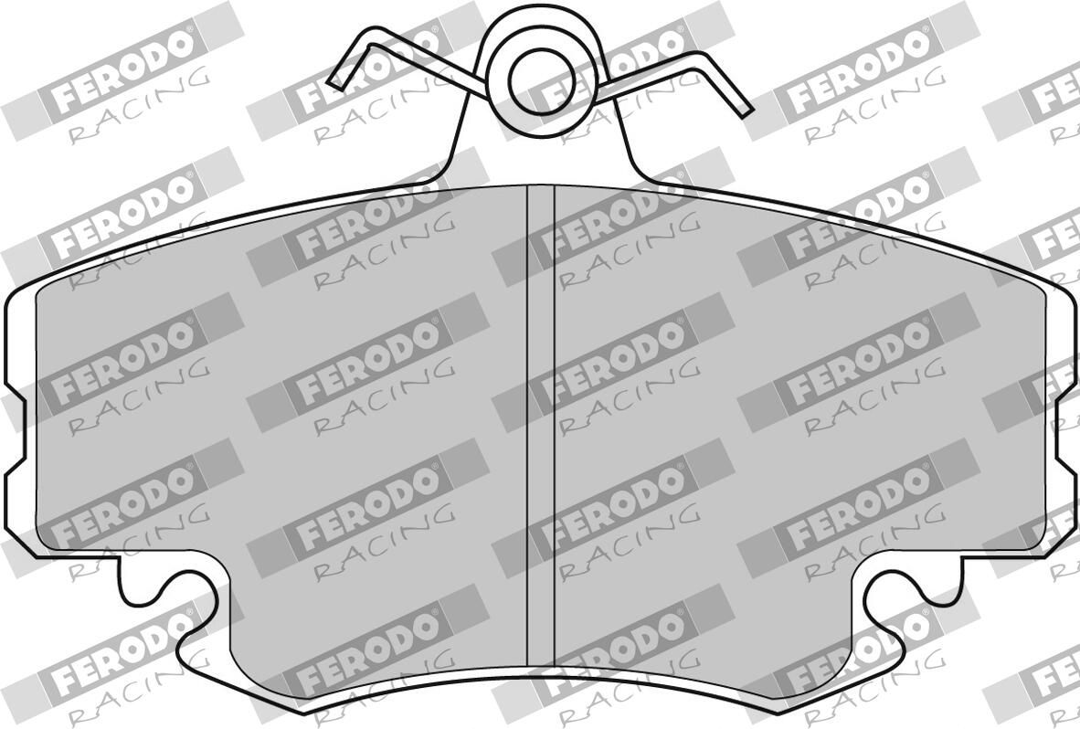 Bremsbelagsatz, Scheibenbremse