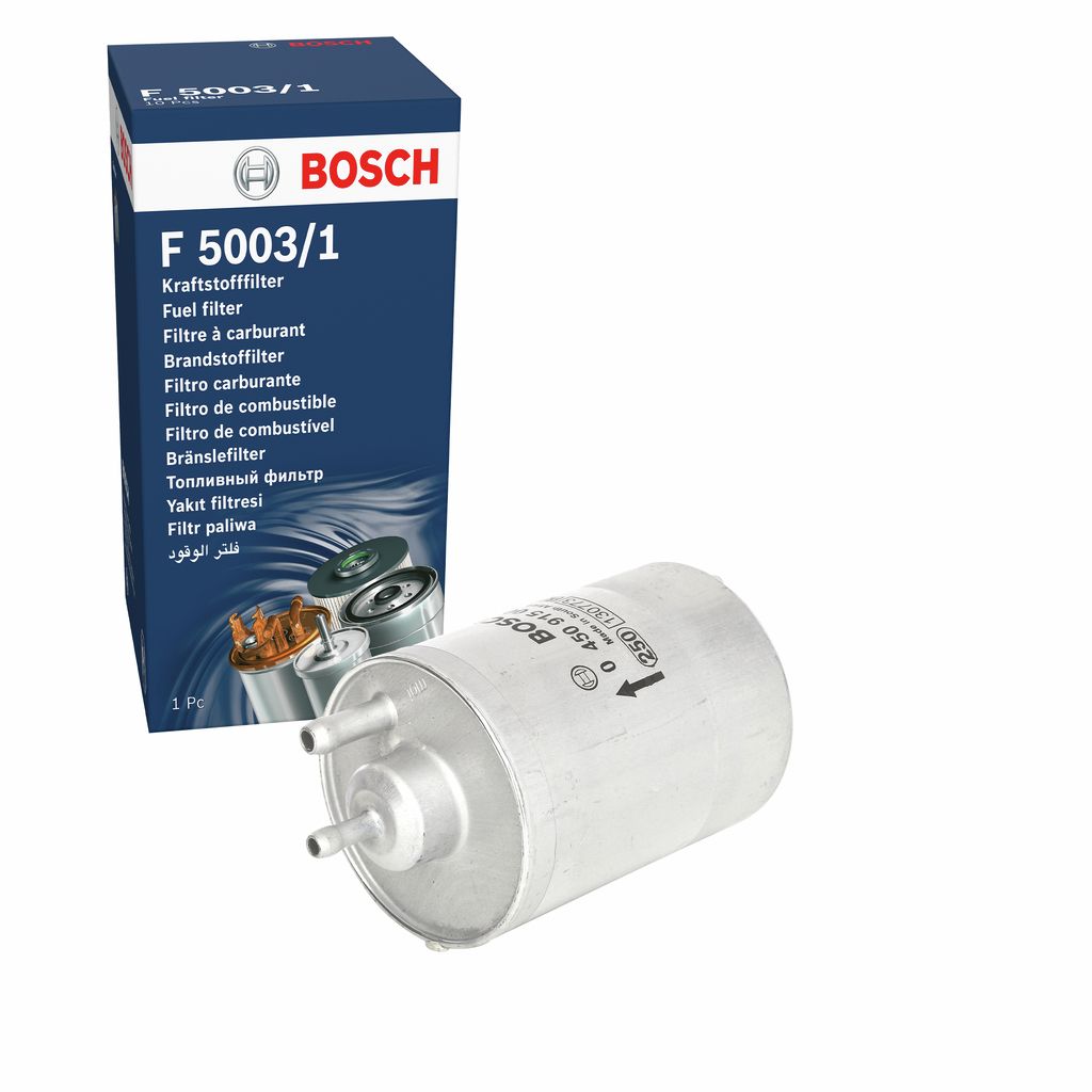 Kraftstofffilter “BOSCH Benzineinspritzung , Leitungsfilter , 74,5 mm”