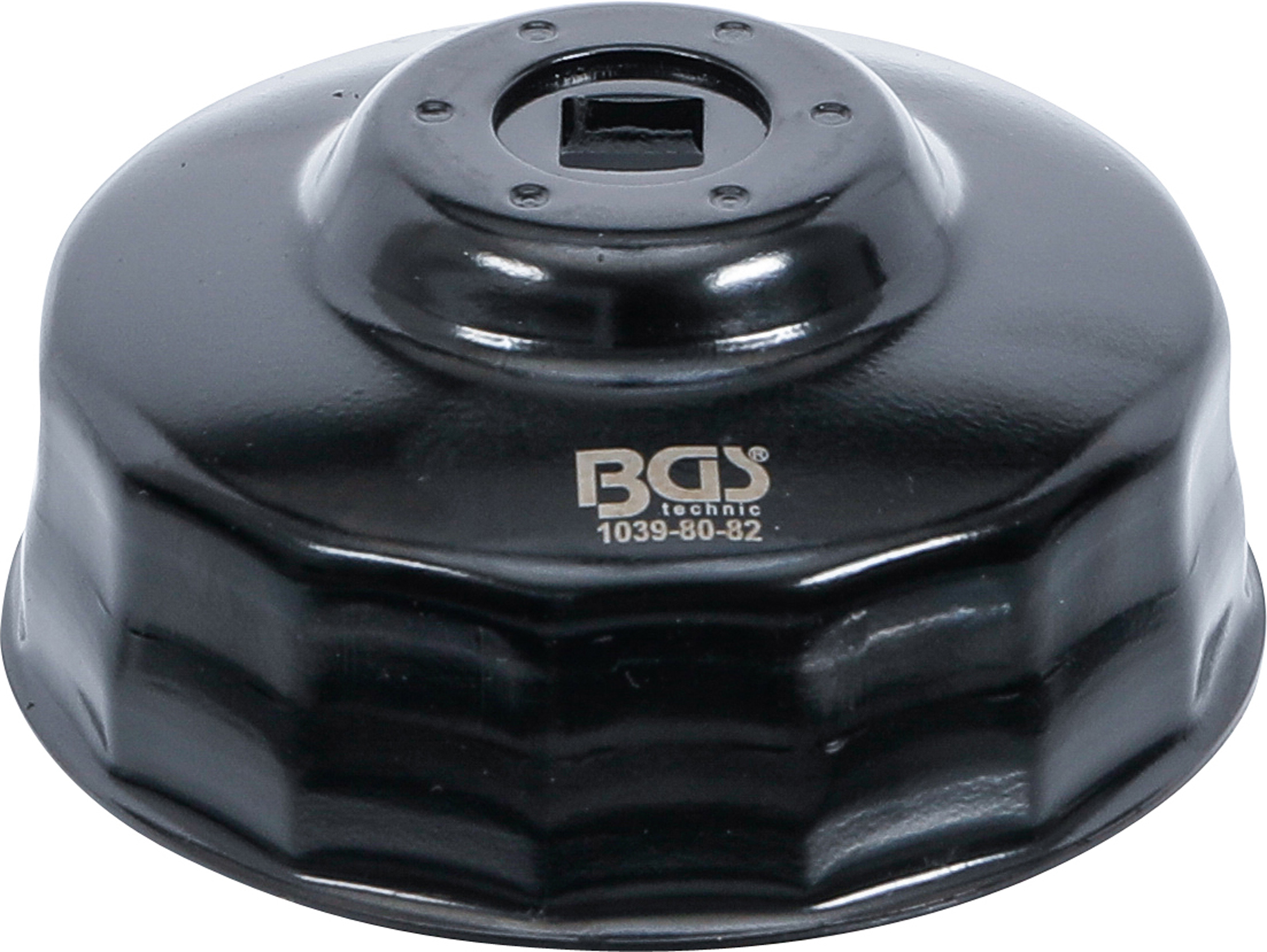 BGS Ölfilterschlüssel | 15-kant | Ø 80 - 82 mm | für Honda, Mazda, Nissan, Subaru, Toyota