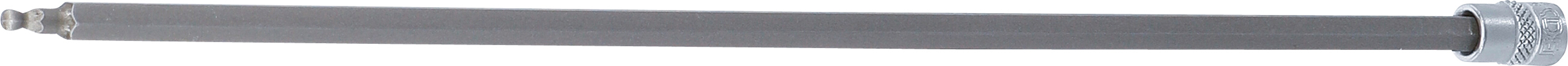 BGS Bit-Einsatz | Länge 300 mm | Antrieb Innenvierkant 6,3 mm (1/4") | Innensechskant mit Kugelkopf 4 mm