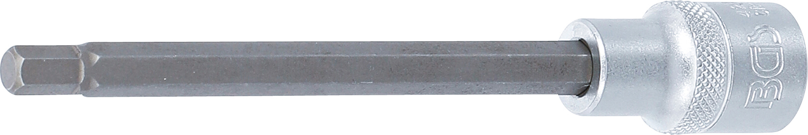 BGS Bit-Einsatz | Länge 140 mm | Antrieb Innenvierkant 12,5 mm (1/2") | Innensechskant 7 mm