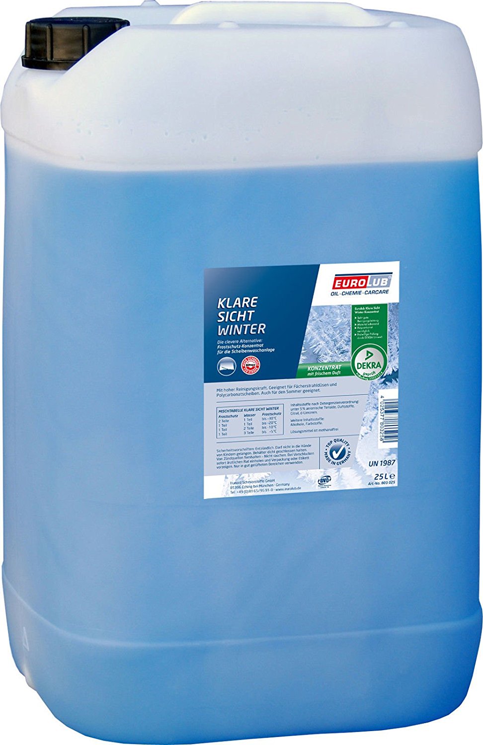 Eurolub Scheibenfrostschutz Konzentrat 25 Liter
