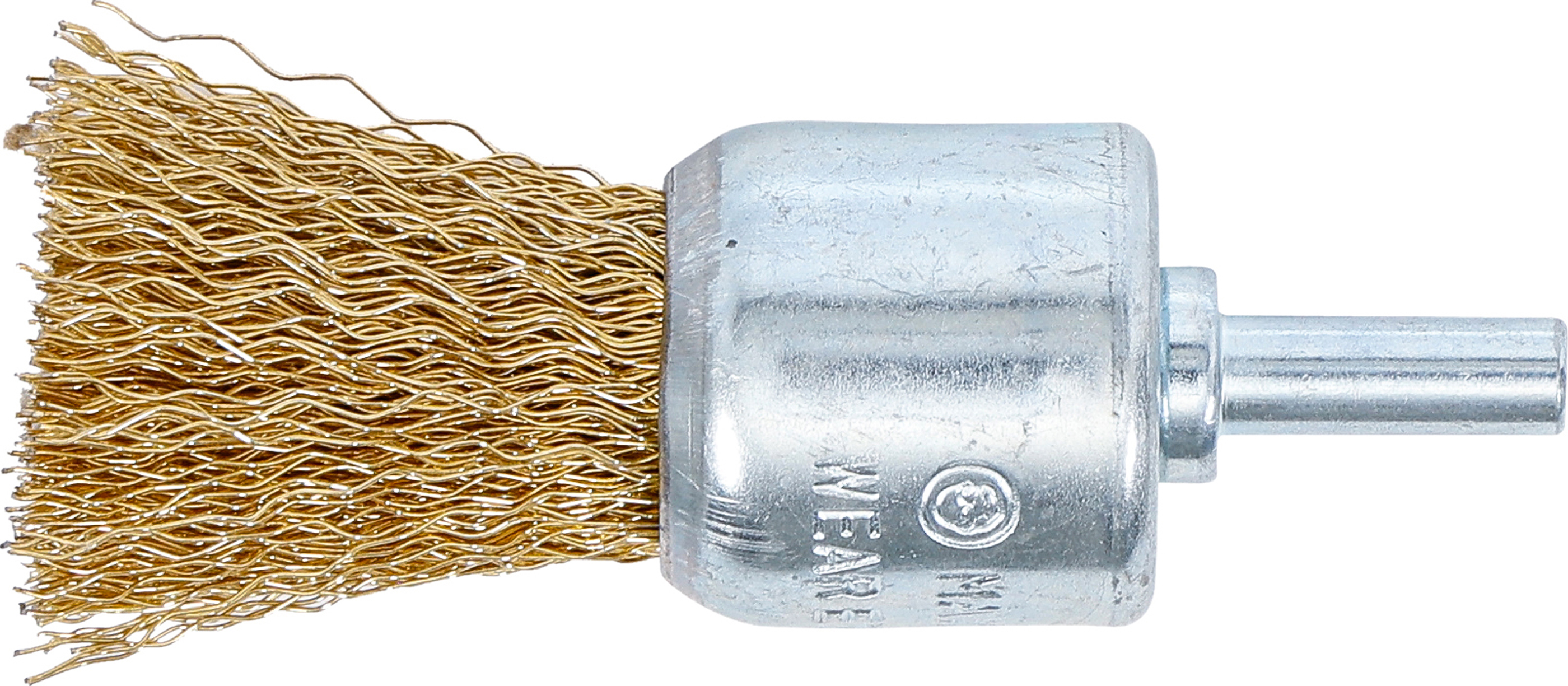 BGS Pinsel-Drahtbürste | vermessingt | Ø 25 mm