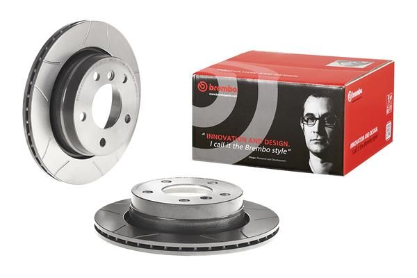 Bremsscheibe “BREMBO innenbelüftet , geschlitzt , 19 mm”