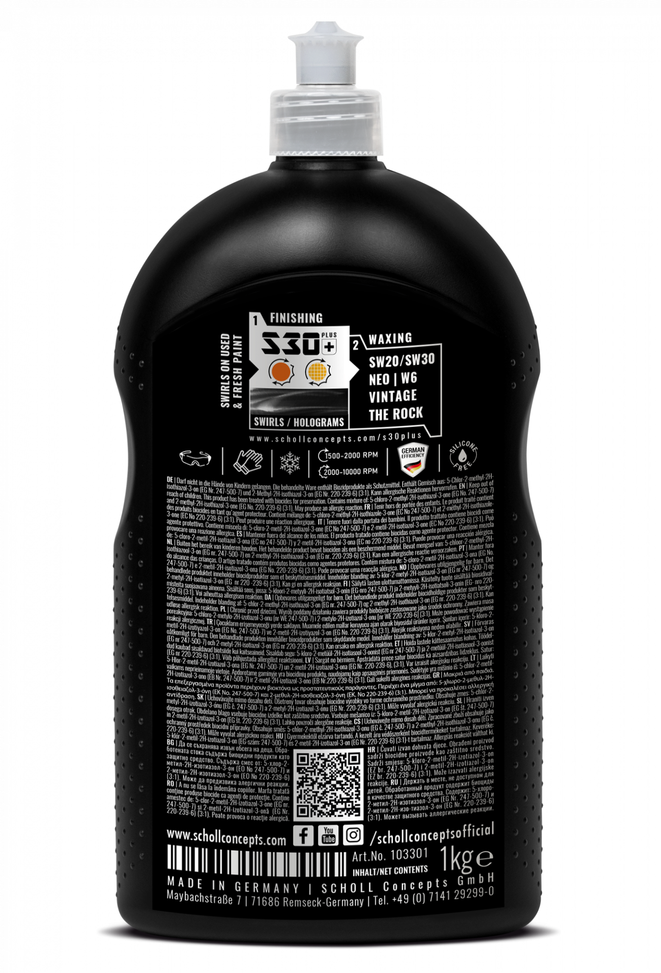 Scholl Concepts S30+ Mikro Hochleistungspaste 1 kg