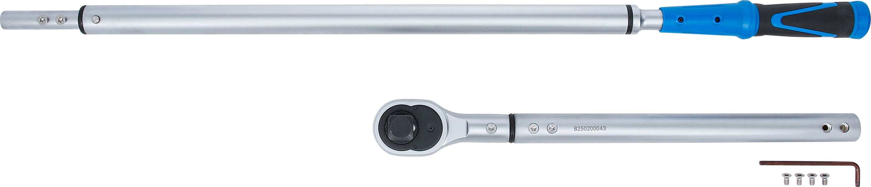 BGS Drehmomentschlüssel | Abtrieb Außenvierkant 25 mm (1") | 150 - 1000 Nm