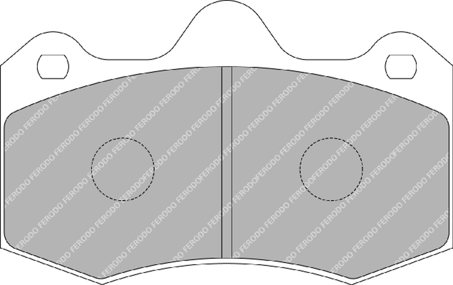 Bremsbelagsatz, Scheibenbremse