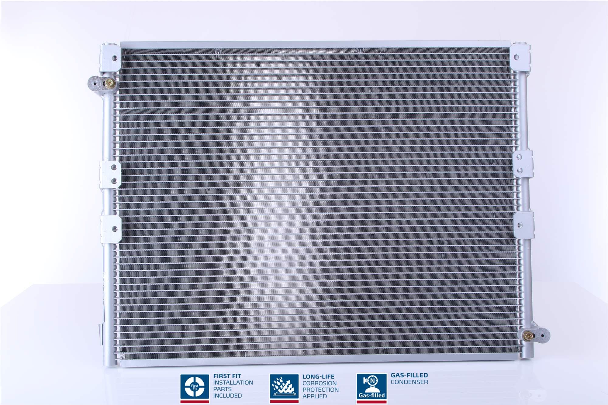 Kondensator, Klimaanlage “NISSENS 16 mm, 571 mm, 435 mm”