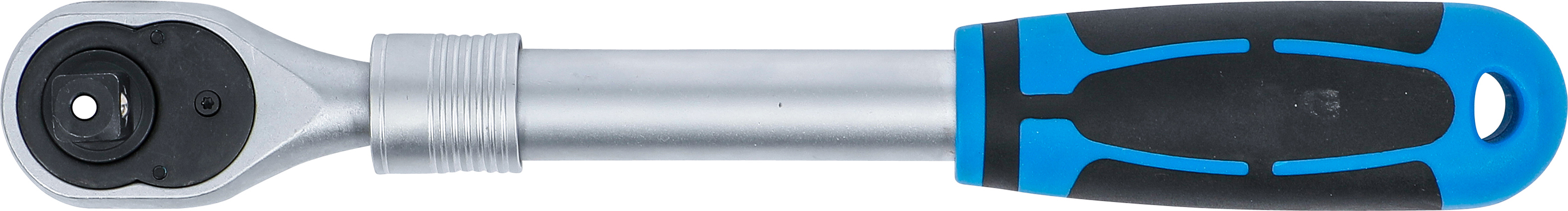 BGS Umschaltknarre, ausziehbar | Abtrieb Außenvierkant 12,5 mm (1/2") | 305 - 445 mm