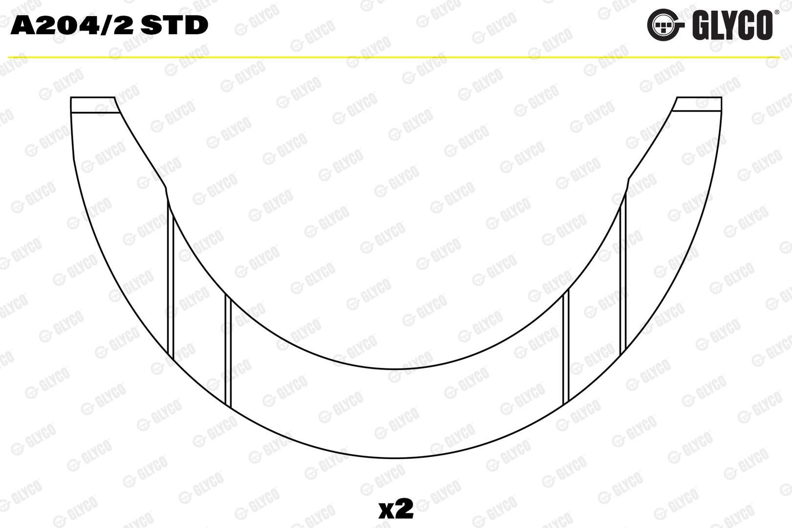 Distanzscheibe, Kurbelwelle
