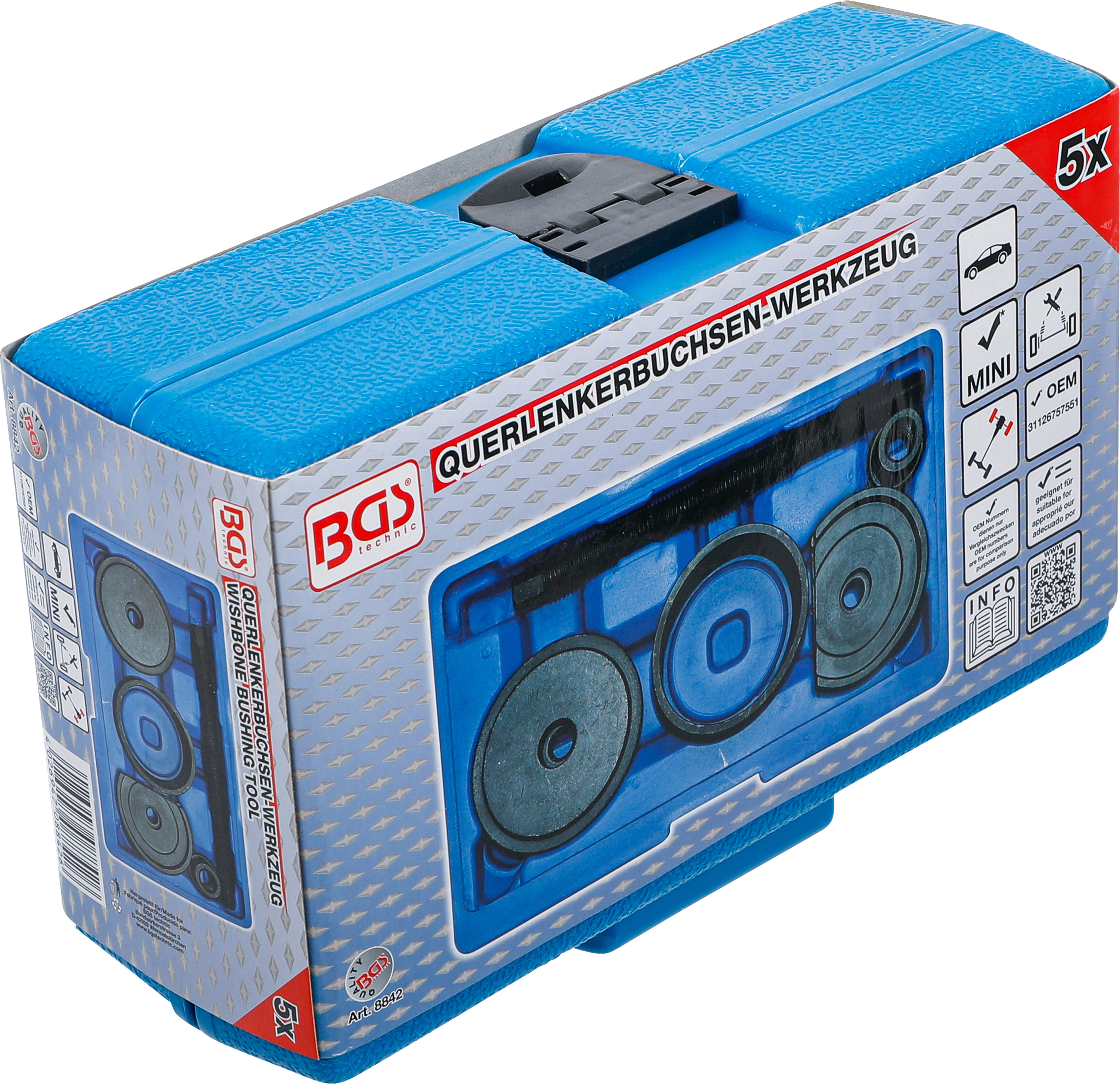 BGS Querlenkerbuchsen-Werkzeug | für MINI