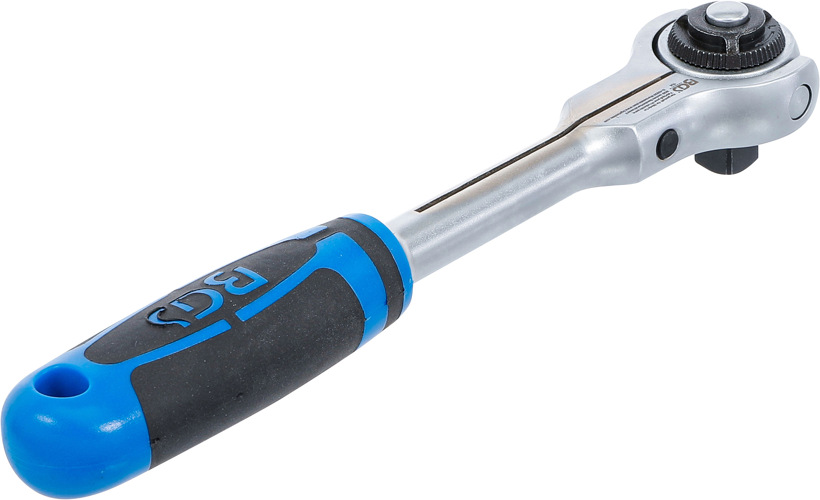 BGS Umschaltknarre mit Kugelkopf | Abtrieb Außenvierkant 12,5 mm (1/2")