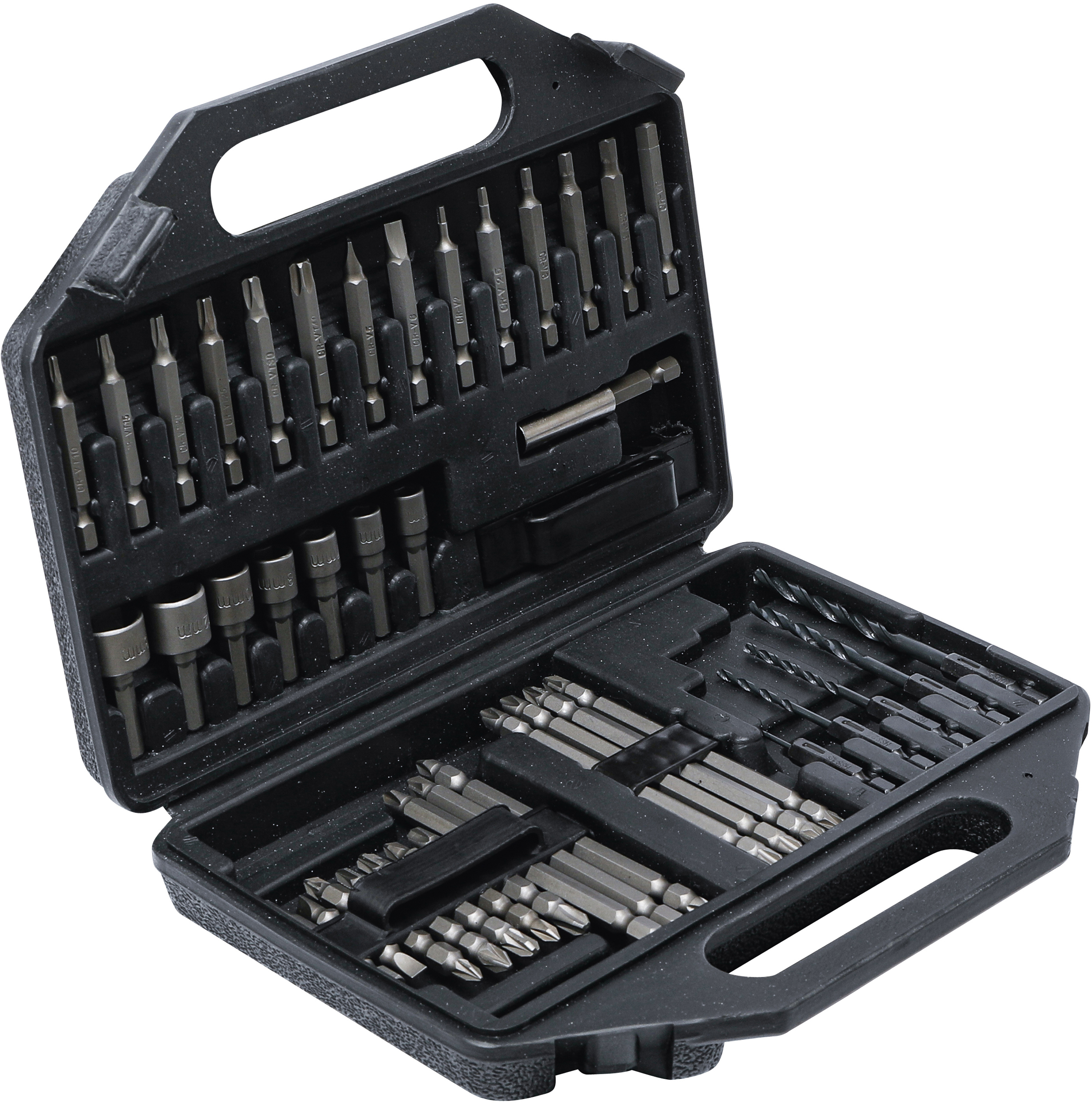 BGS Bohrmaschinen-Bit-Satz | Antrieb Außensechskant 6,3 mm (1/4") | 41-tlg.