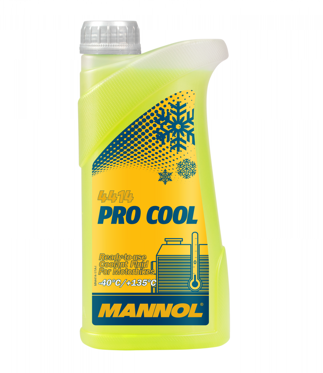 Mannol 4414 Pro Cool Kühlerfrostschutz  Motorrad 1 Liter