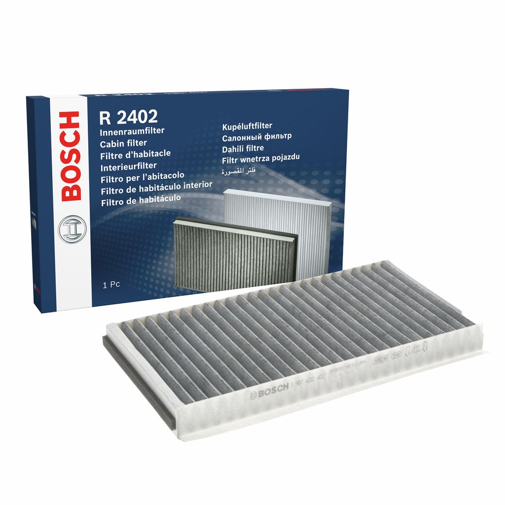 Filter, Innenraumluft “BOSCH Aktivkohlefilter , 320 mm, 173 mm”