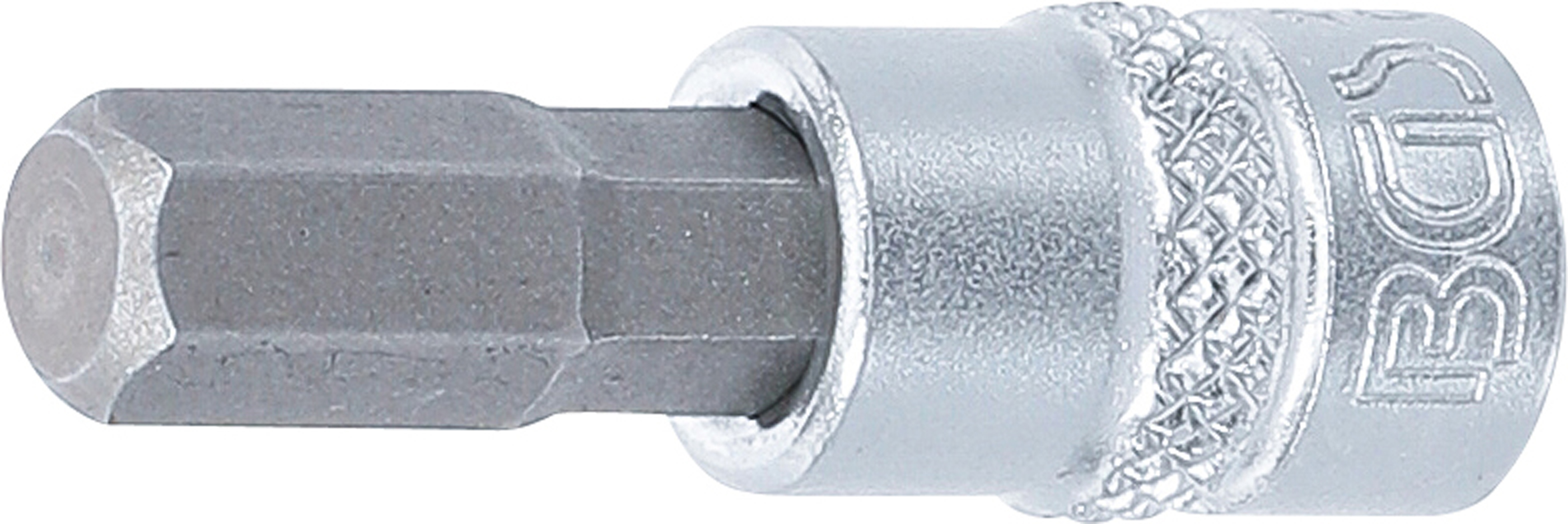 BGS Bit-Einsatz | Antrieb Innenvierkant 6,3 mm (1/4") | Innensechskant 7 mm