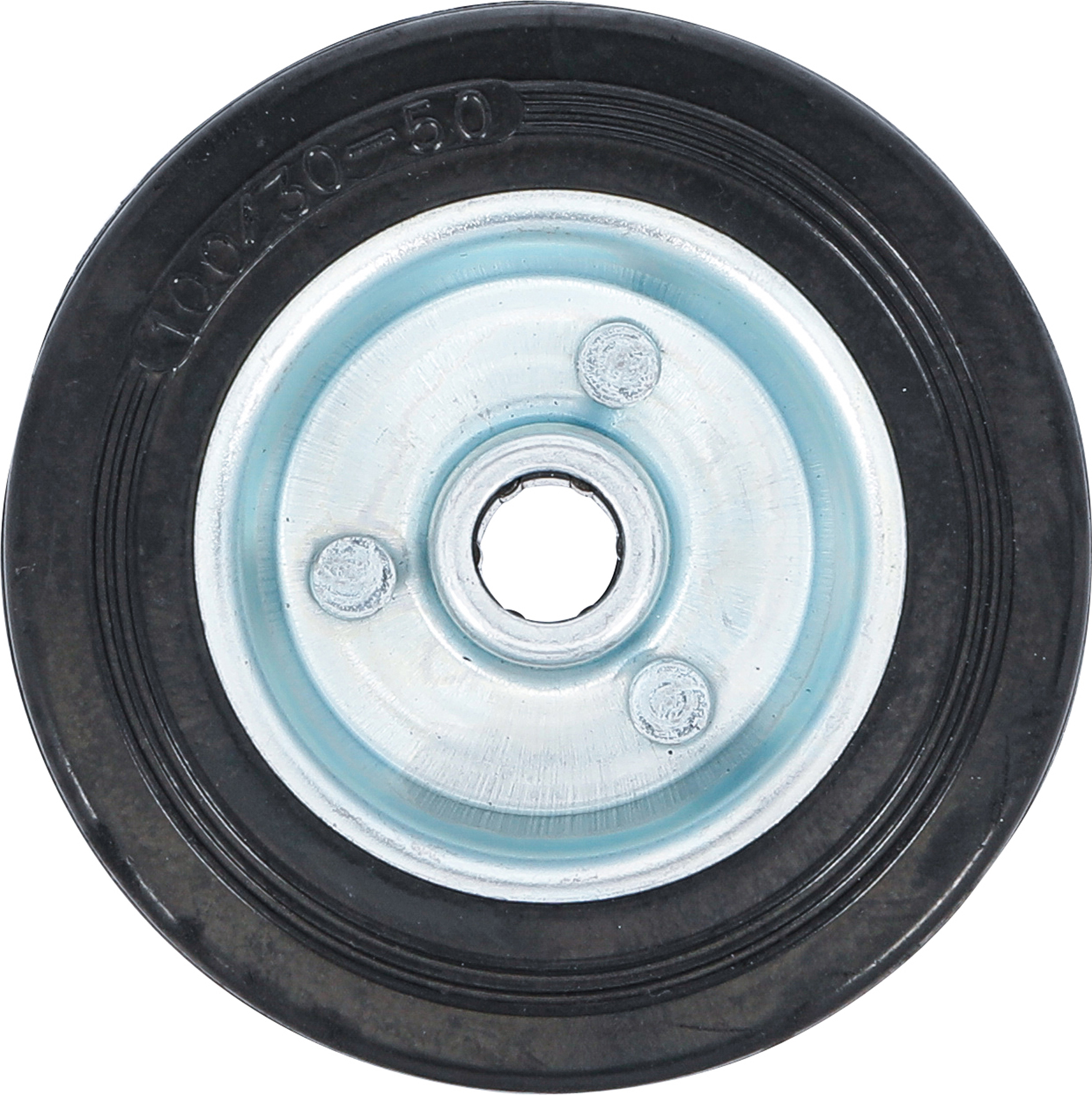 BGS Vollgummi-Rad | Stahlfelge | Ø 100 mm