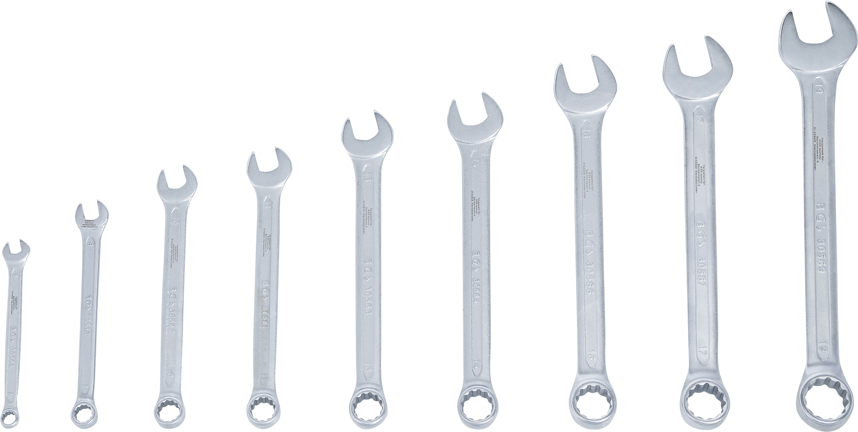 BGS Steckschlüssel-Satz Sechskant | Antrieb 6,3 mm (1/4") / 10 mm (3/8") | 92-tlg.