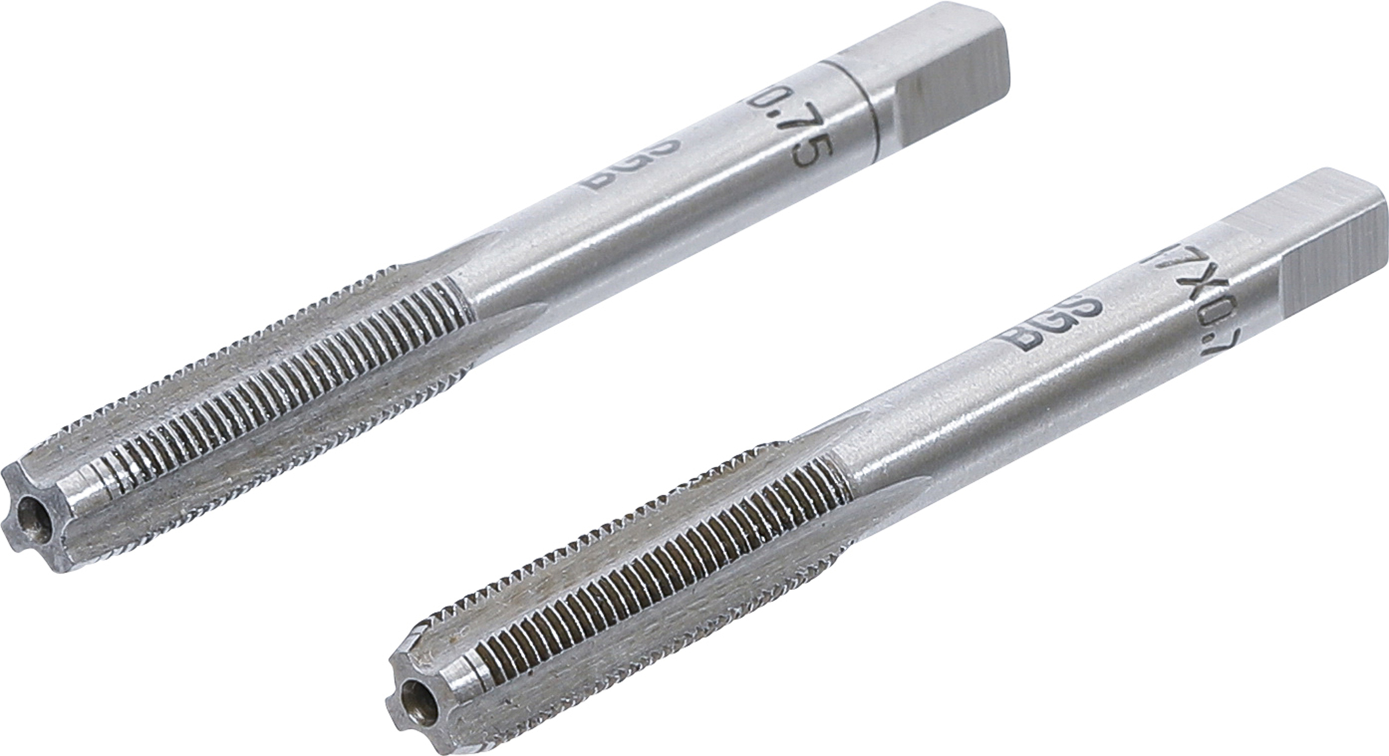 BGS Gewindebohrer | Vor- und Fertigschneider | M7 x 0.75 | 2-tlg.