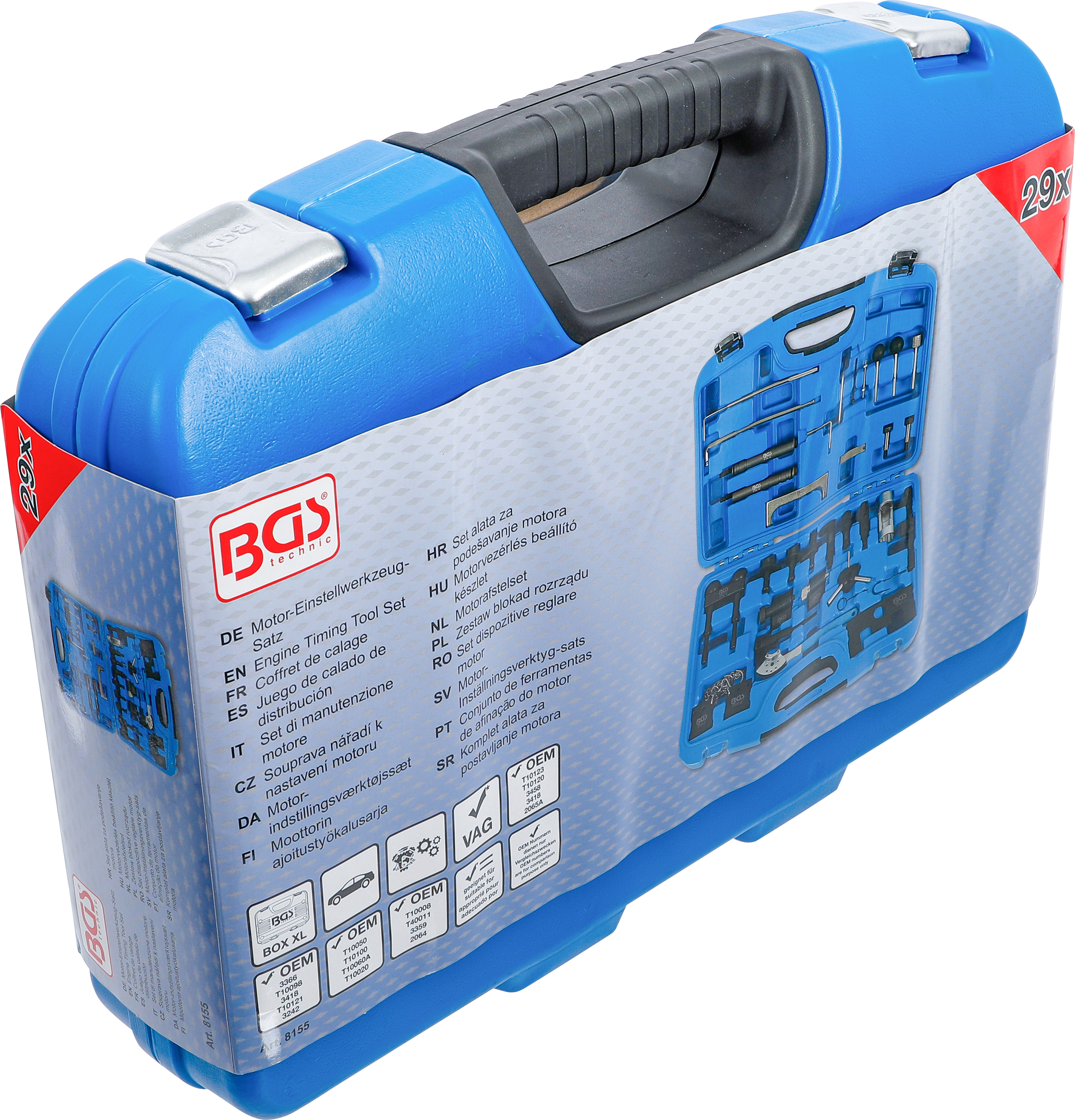 BGS Motor-Einstellwerkzeug-Satz | für VAG