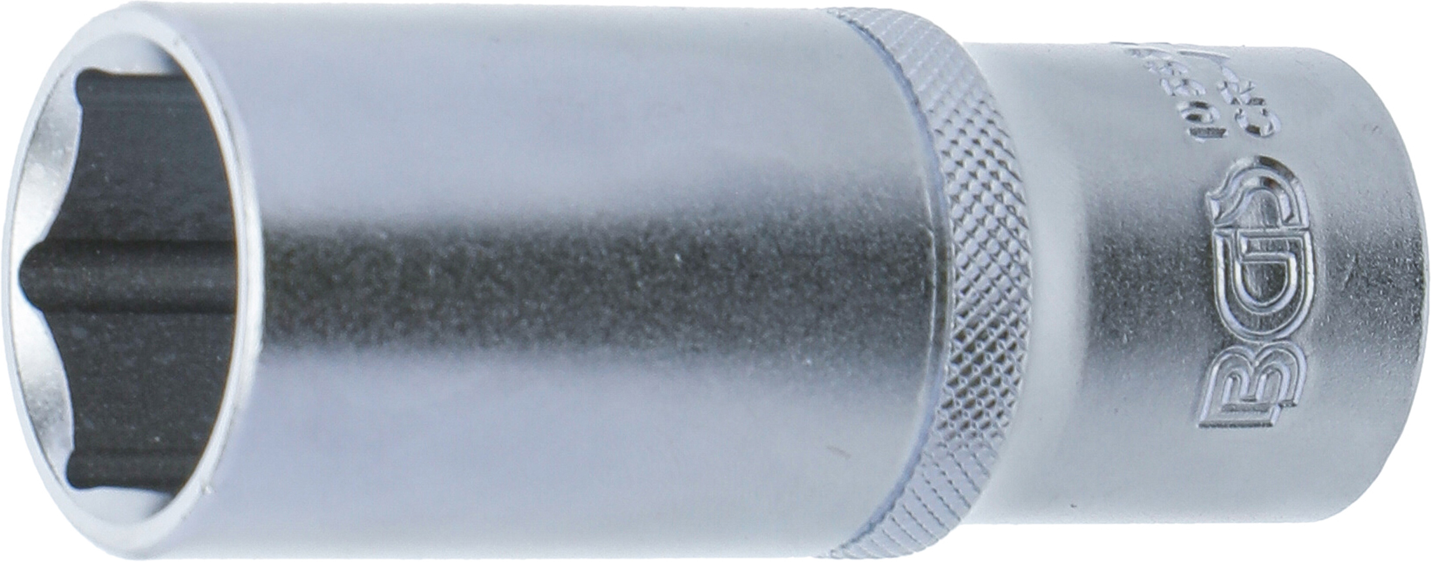 BGS Steckschlüssel-Einsatz Sechskant, tief | Antrieb Innenvierkant 12,5 mm (1/2") | SW 23 mm