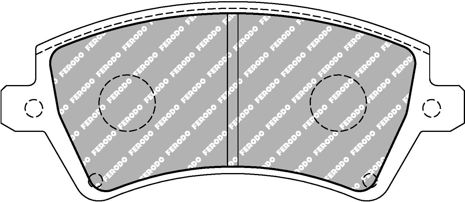 Bremsbelagsatz, Scheibenbremse