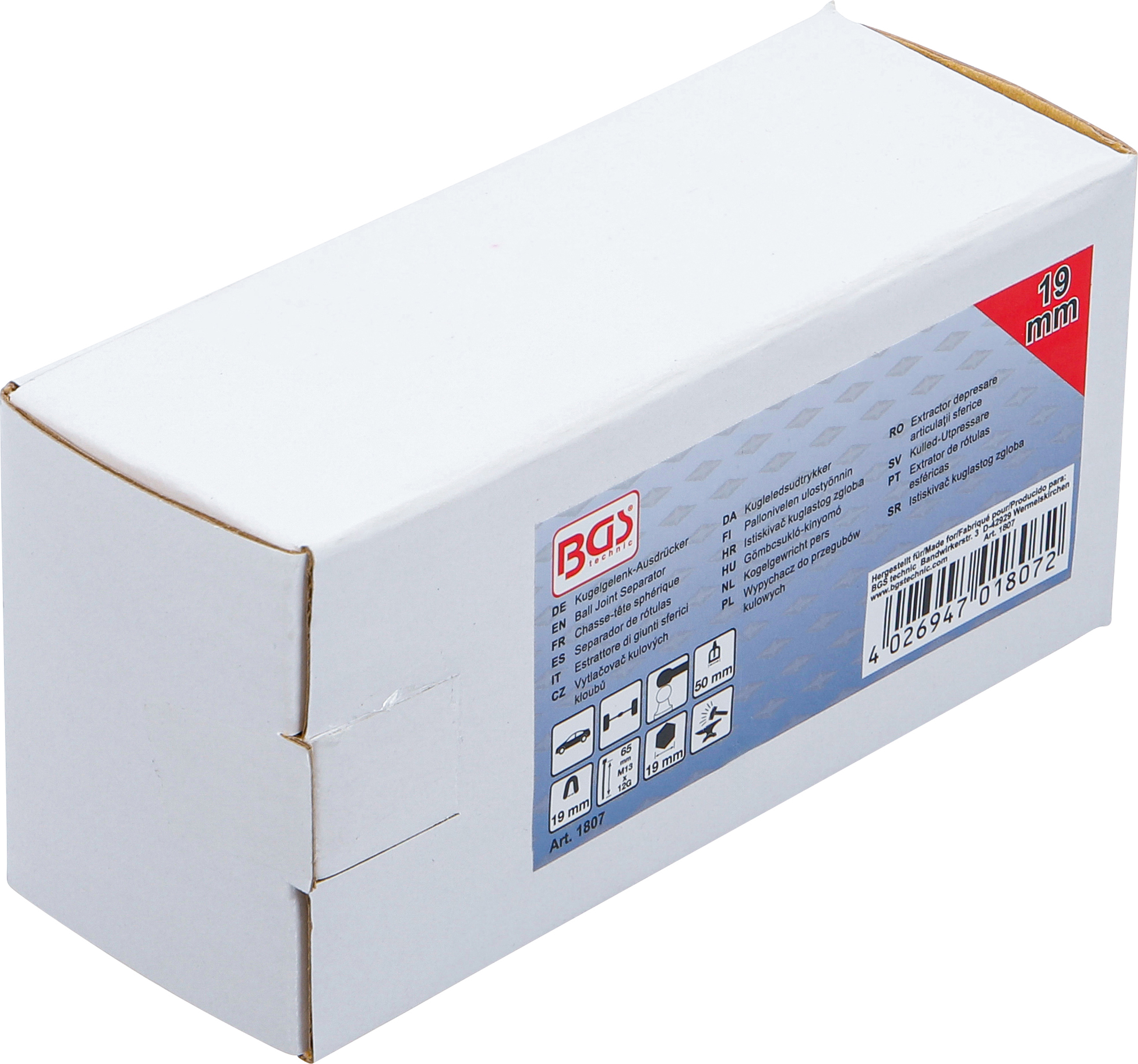 BGS Kugelgelenk-Ausdrücker | 19 mm