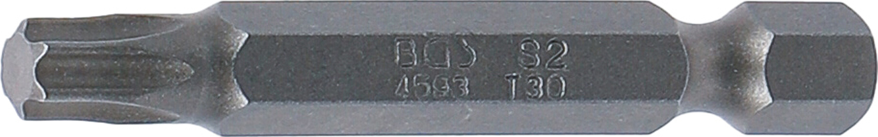 BGS Bit | Länge 50 mm | Antrieb Außensechskant 6,3 mm (1/4") | T-Profil (für Torx) T30