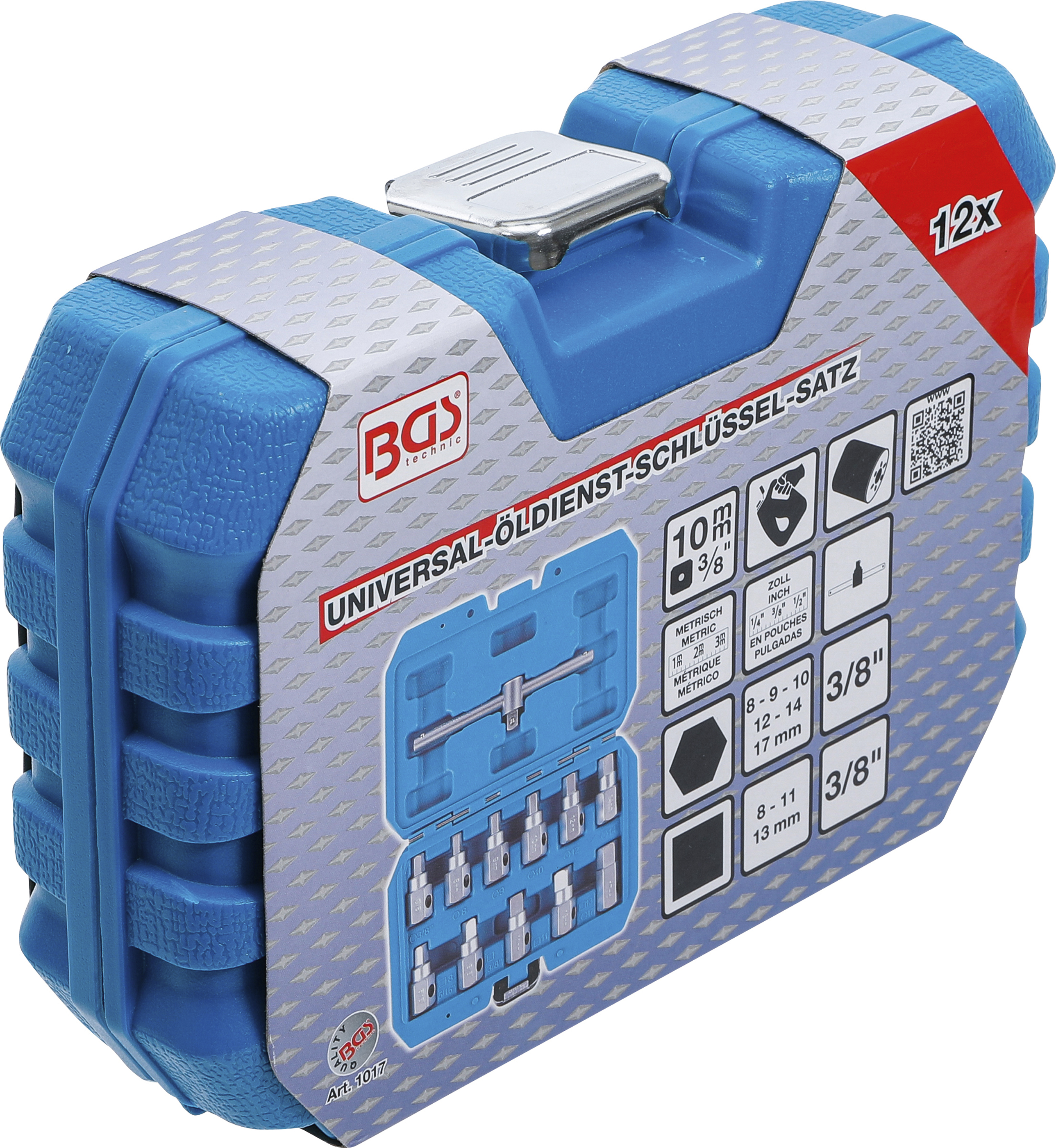 BGS Universal-Öldienst-Schlüssel-Satz | 12 tlg.