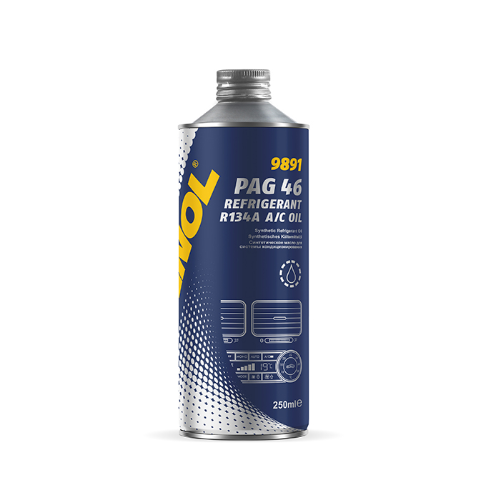 Mannol 9891 PAG 46 Refrigerant R134A A/C Oil Klima Kompessor Öl 250 ml