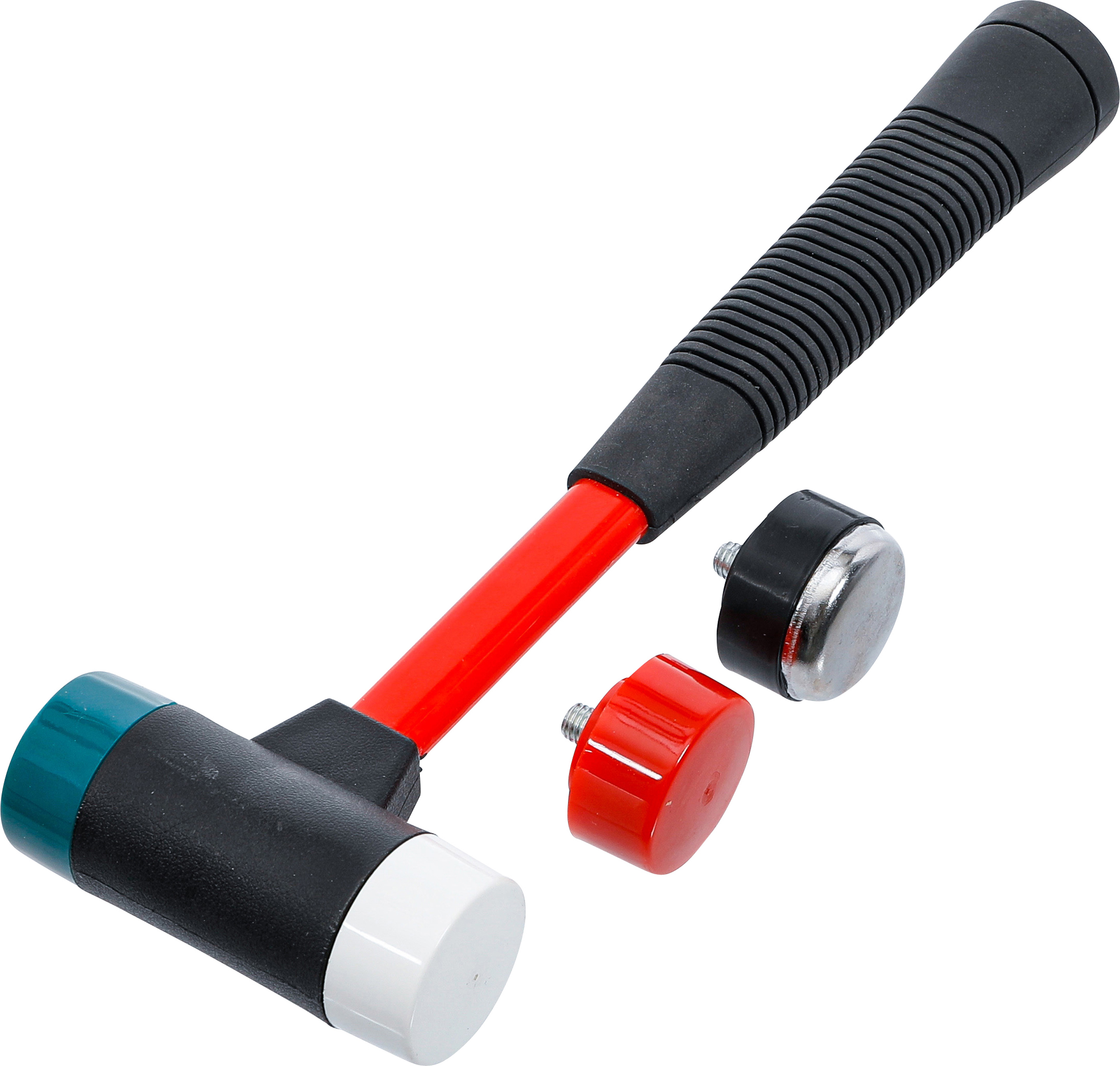 BGS Wechselkopf-Hammer-Satz | Fiberglasstiel | Ø 38 mm