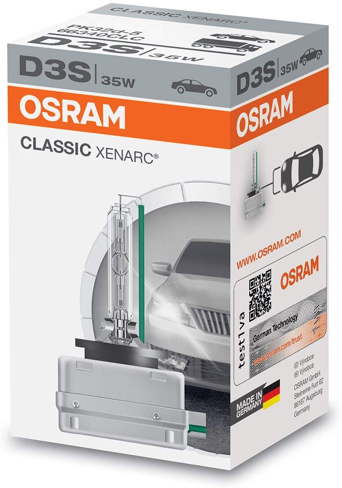 Osram 66340 D3S Original Xenarc 42V 35W PK32D-5 Xenon Autolampe