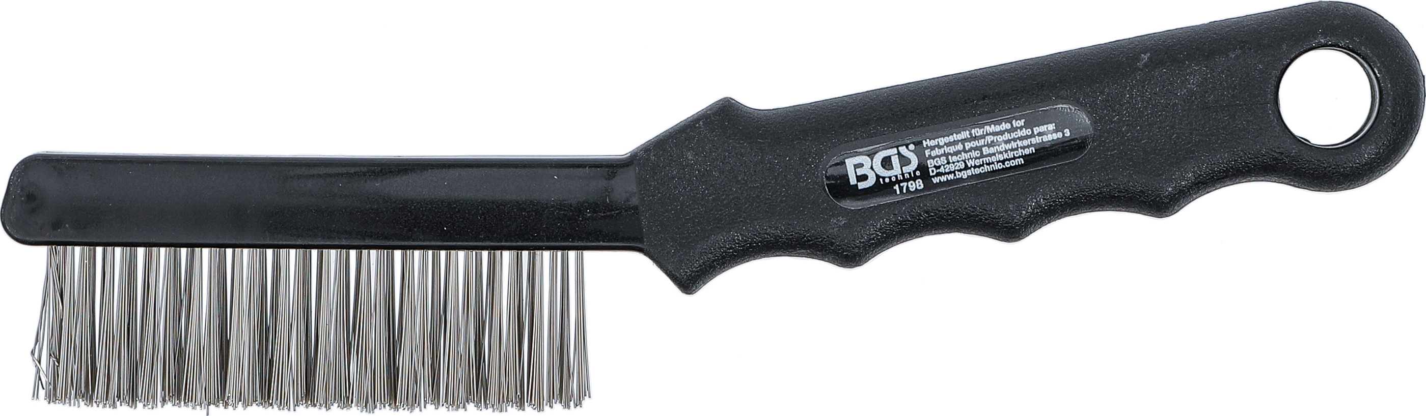 BGS Bremssattelbürste | Stahldraht | 220 mm