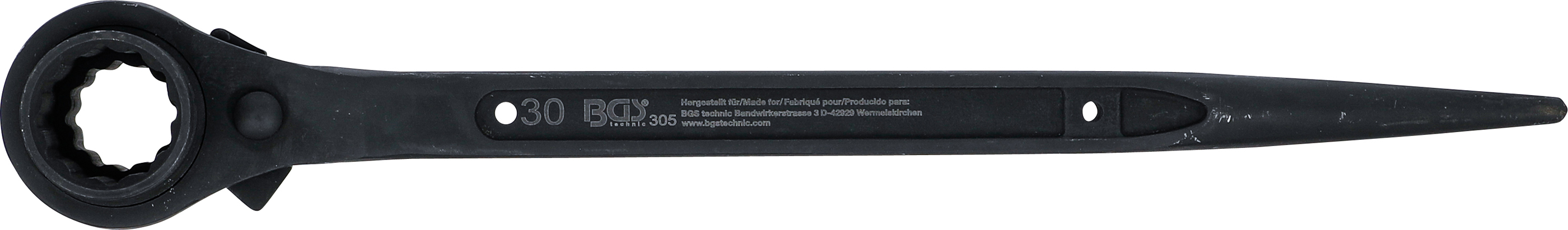 BGS Gerüstbauer-Knarre | SW 24 x 30 mm