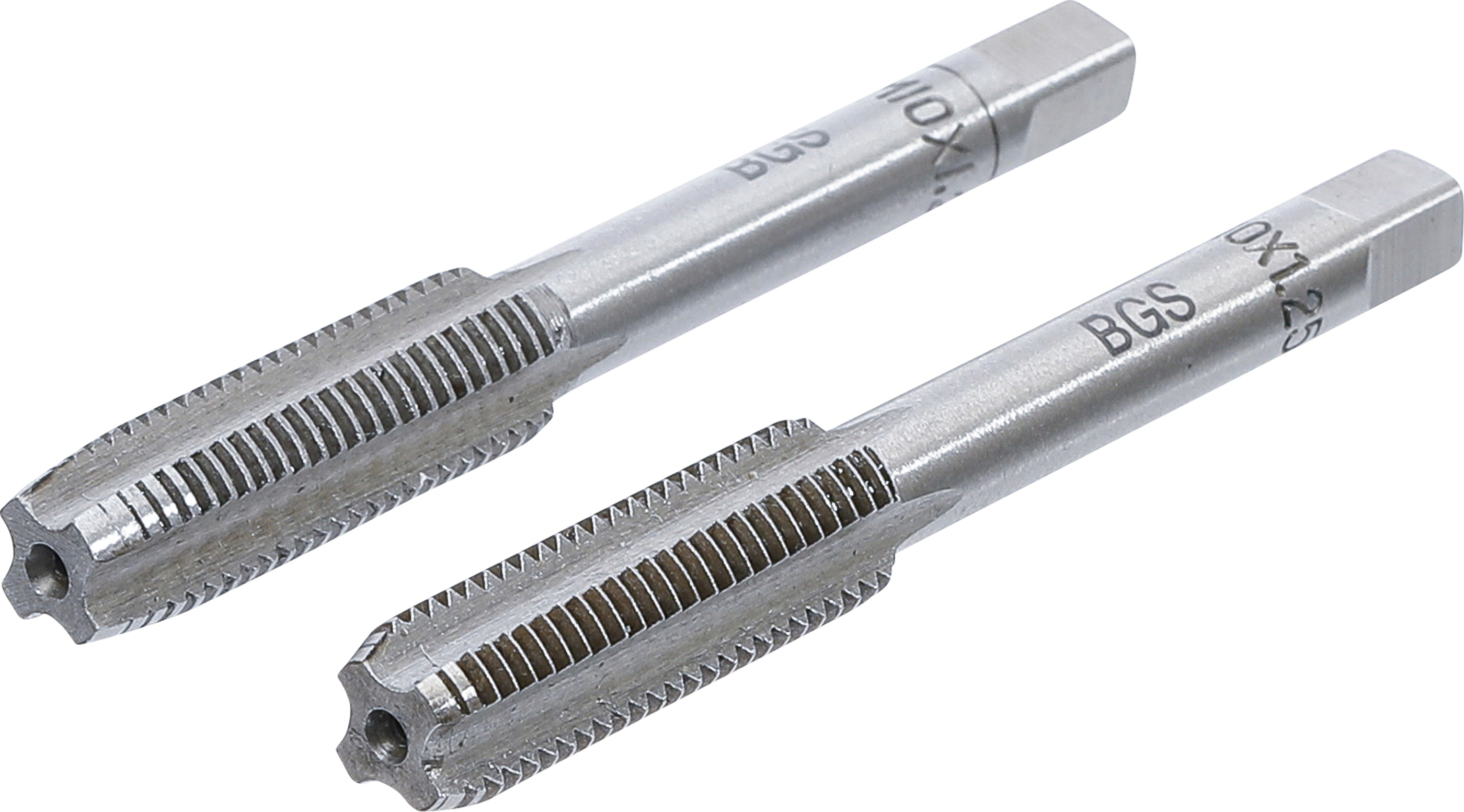 BGS Gewindebohrer | Vor- und Fertigschneider | M10 x 1,25 | 2-tlg.