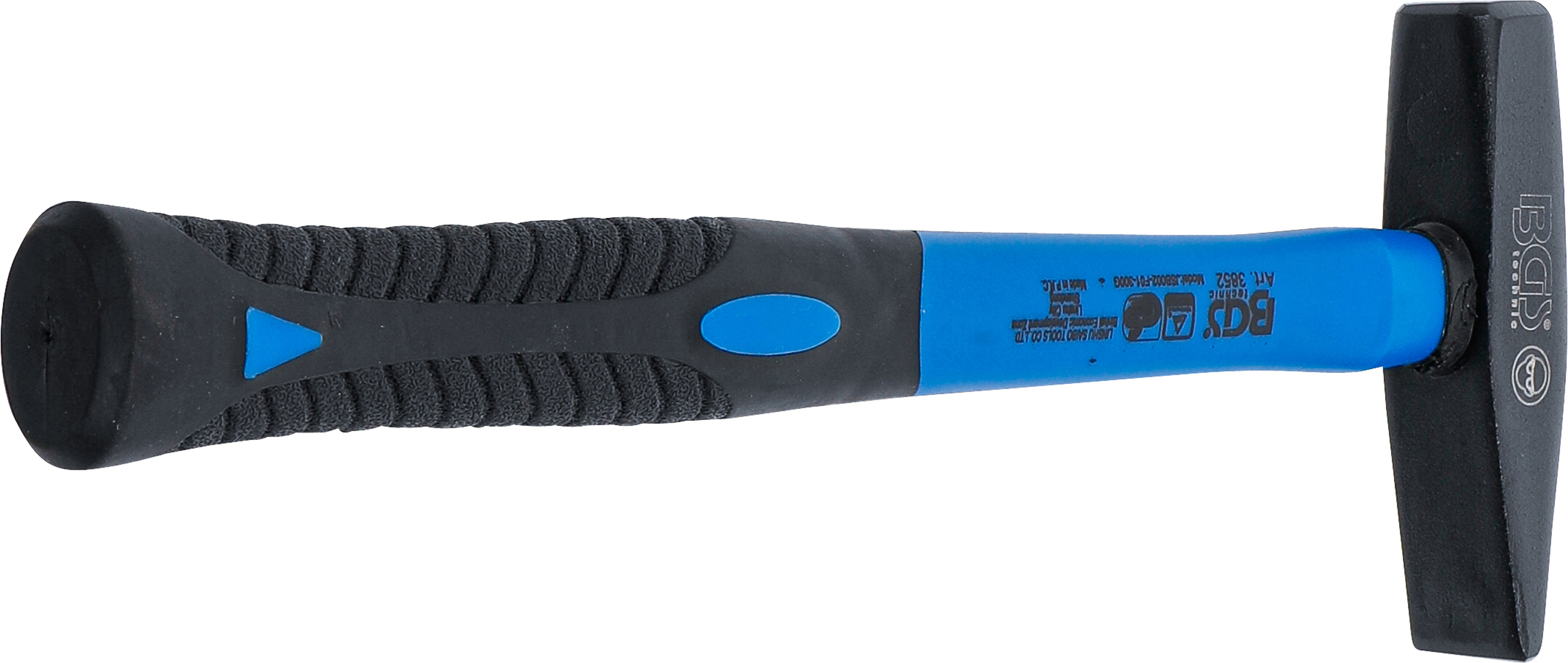 BGS Schlosserhammer | Fiberglasstiel | DIN 1041 | 300 g