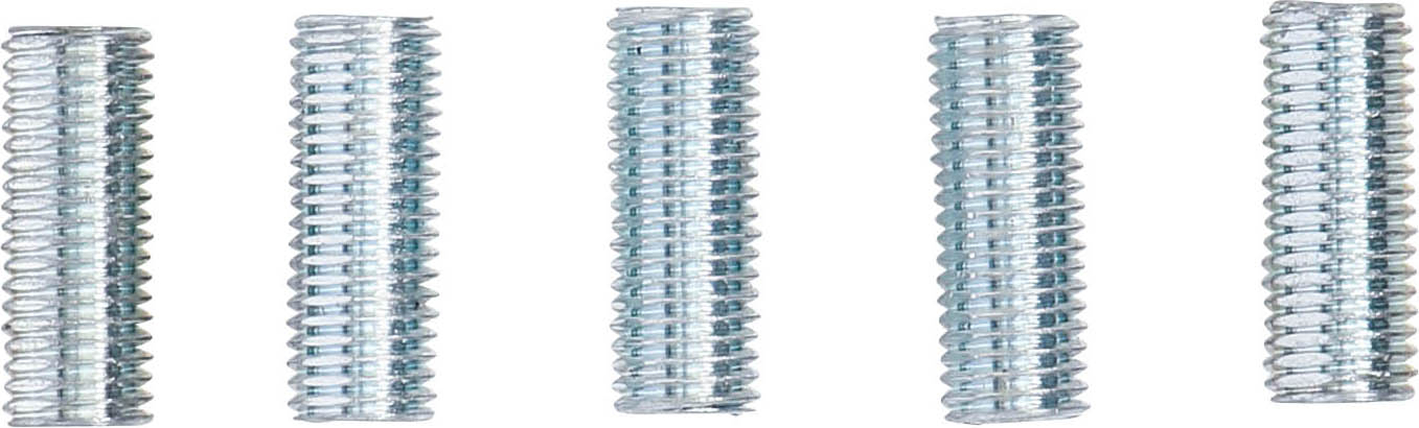 BGS Gewinde-Reparaturhülsen | Innengewinde M6 x 1.0 / Aussengewinde M8 x 1.0 | 5-tlg.