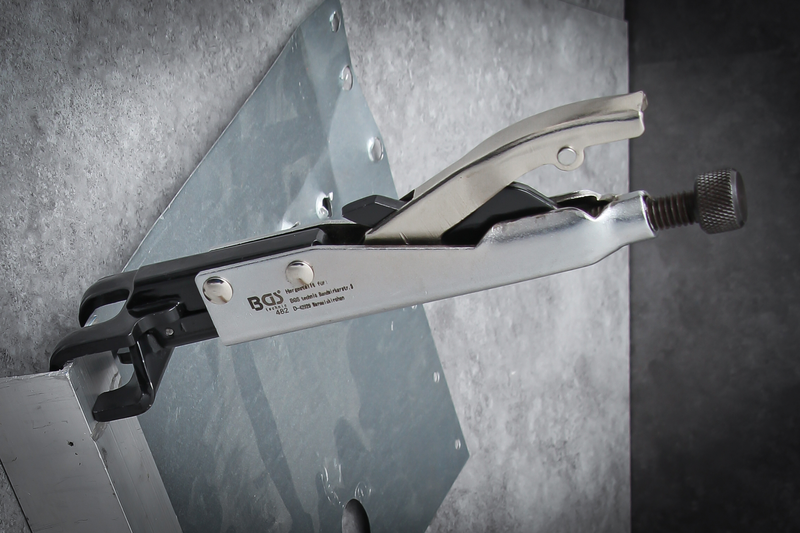 BGS Spezial-Gripzange | mit Schnelllöser | 210 mm