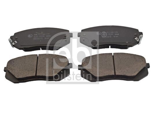 Bremsbelagsatz, Scheibenbremse “FEBI BILSTEIN 138 mm, 61 mm, ECE R90 Approved ”