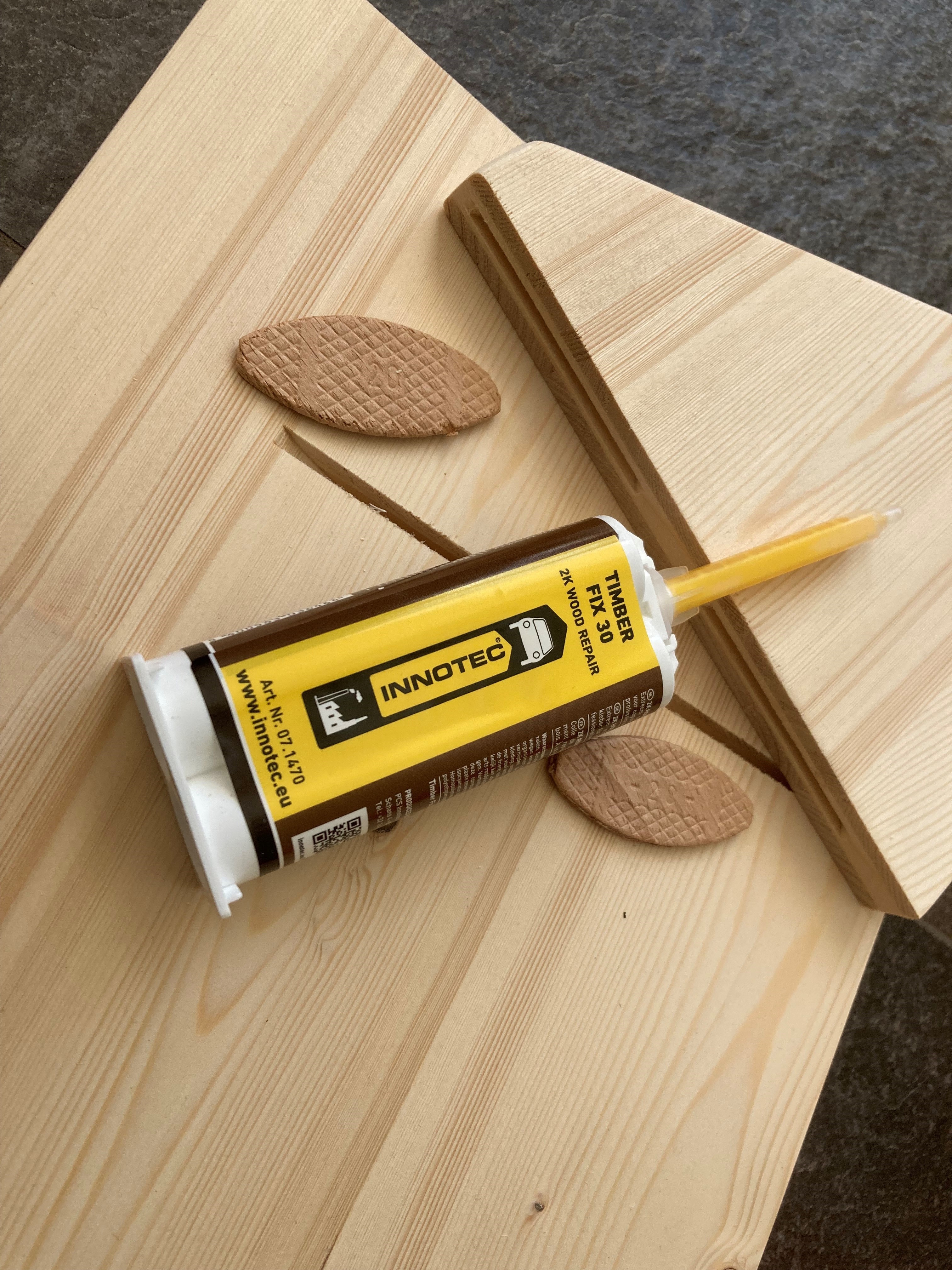 Innotec Timber Fix 30 2K Holzreparatur Kleber 50 ml