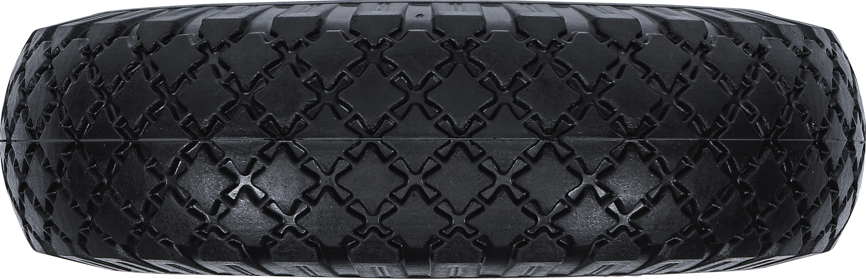 BGS Rad für Sackkarren / Bollerwagen | PU, rot/schwarz | 260 mm