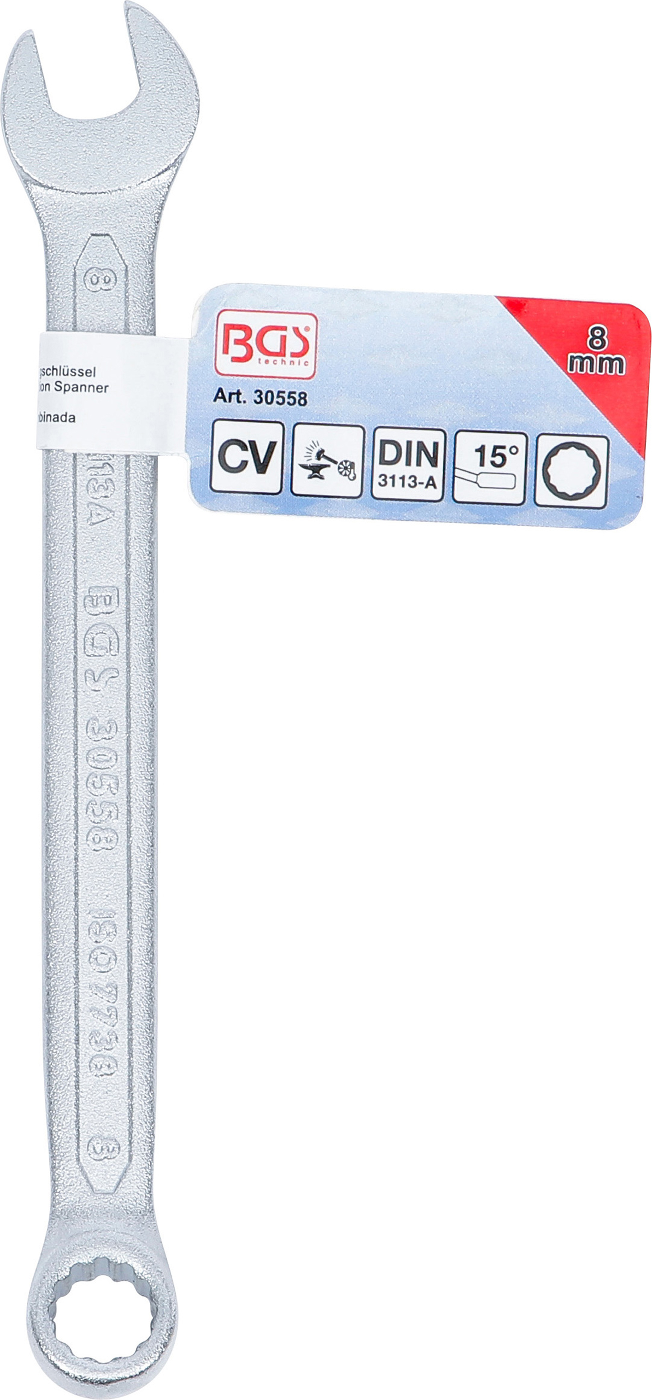 BGS Maul-Ringschlüssel | SW 8 mm
