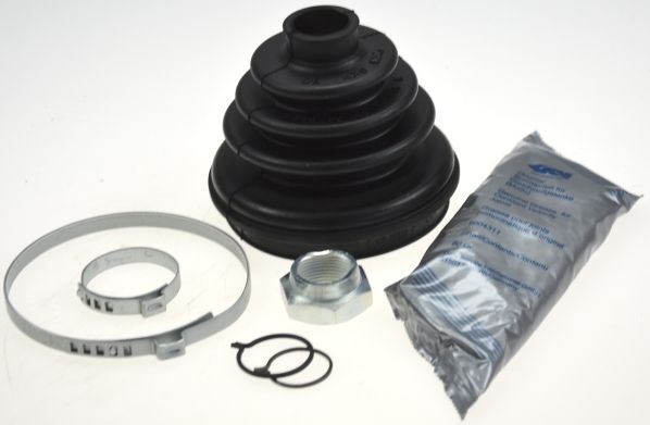 Faltenbalgsatz, Antriebswelle