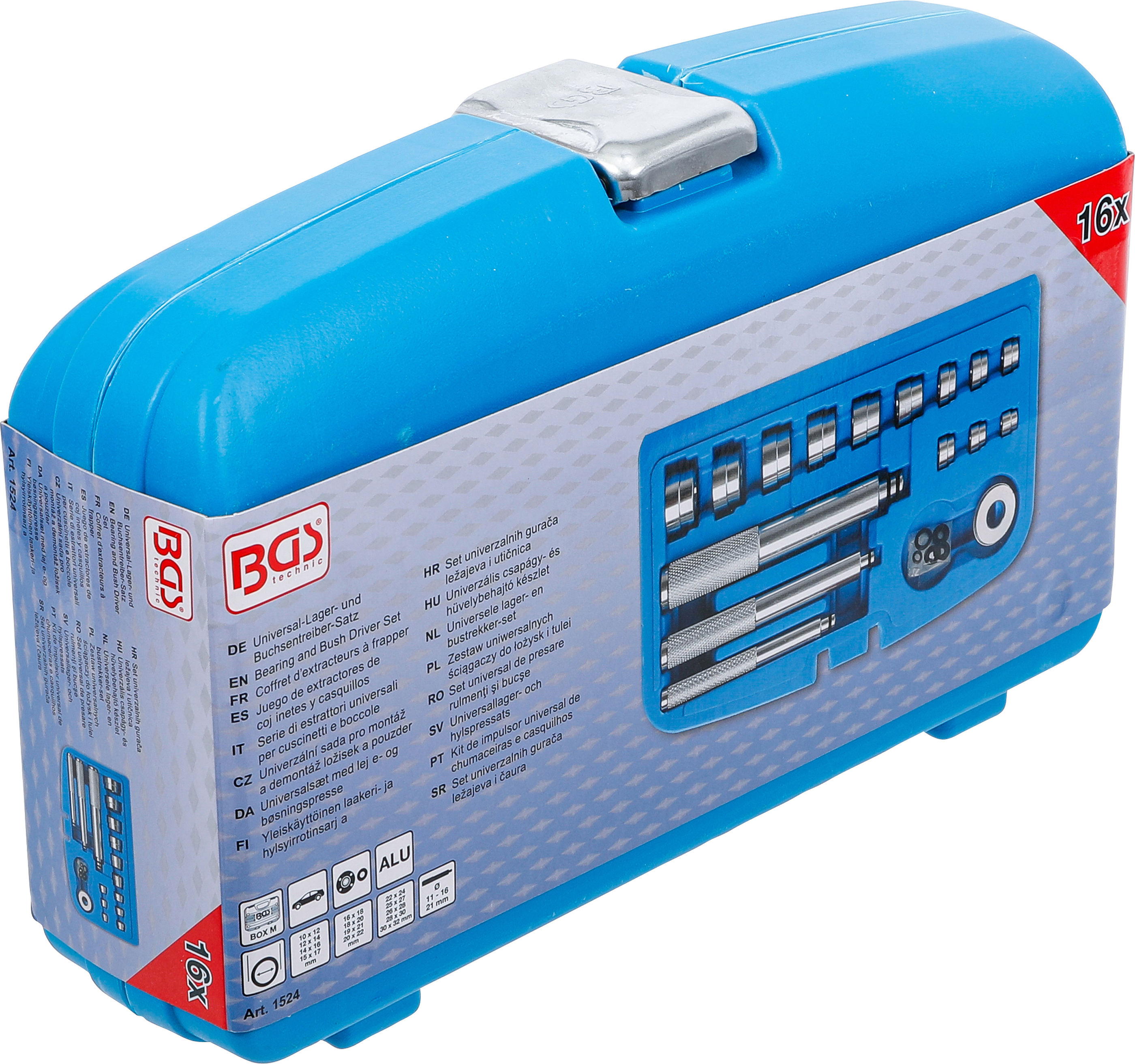 BGS Universal-Lager- und Buchsentreiber-Satz | 16-tlg.