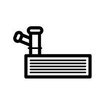 Kühler, Antriebsbatterie