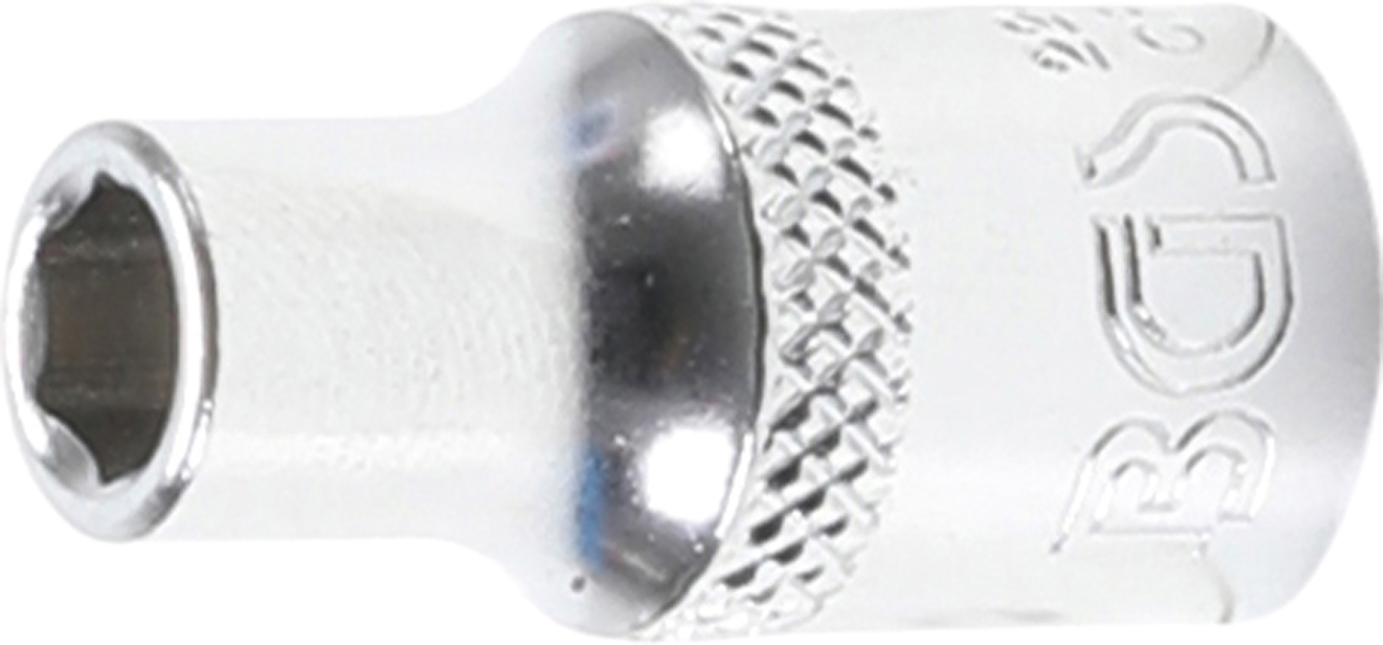 BGS Steckschlüssel-Einsatz Sechskant | Antrieb Innenvierkant 6,3 mm (1/4") | SW 5 mm