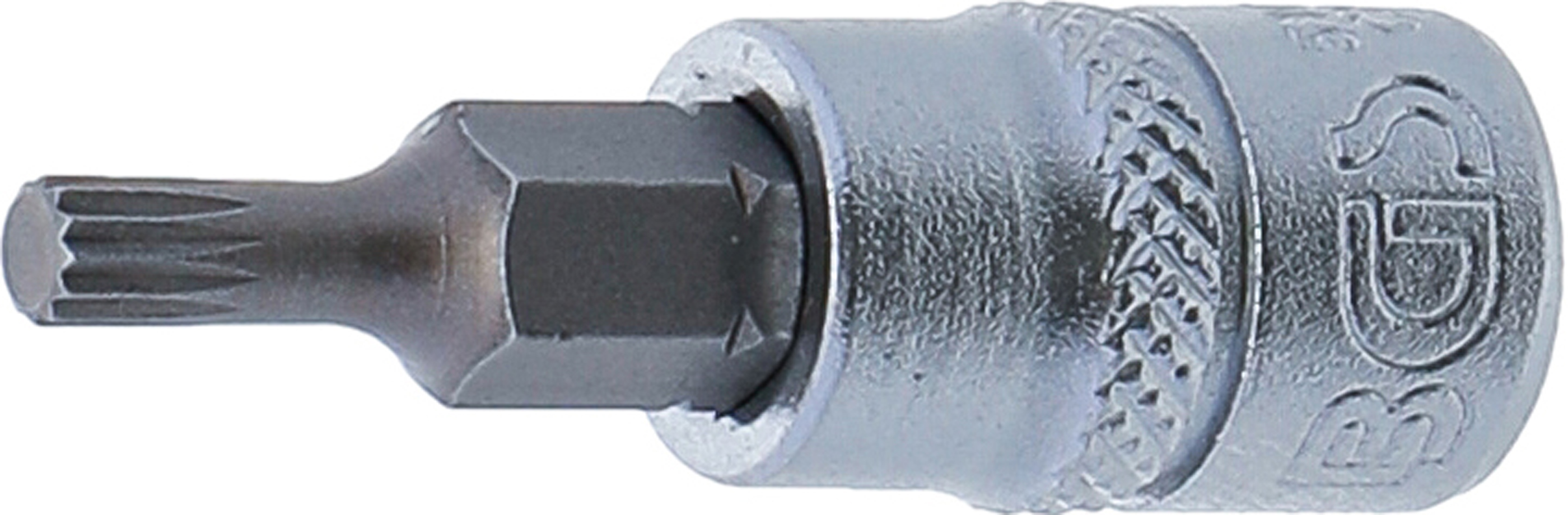 BGS Bit-Einsatz | Antrieb Innenvierkant 6,3 mm (1/4") | Innenvielzahn (für XZN) M4